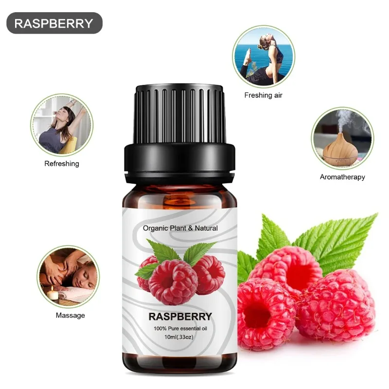10ML Fragrance Oil Nature Plant Making Diffuser Essential Oils Strawberry Mango Pineapple Flavoring Oil for Diy Candle Soap - Image 3