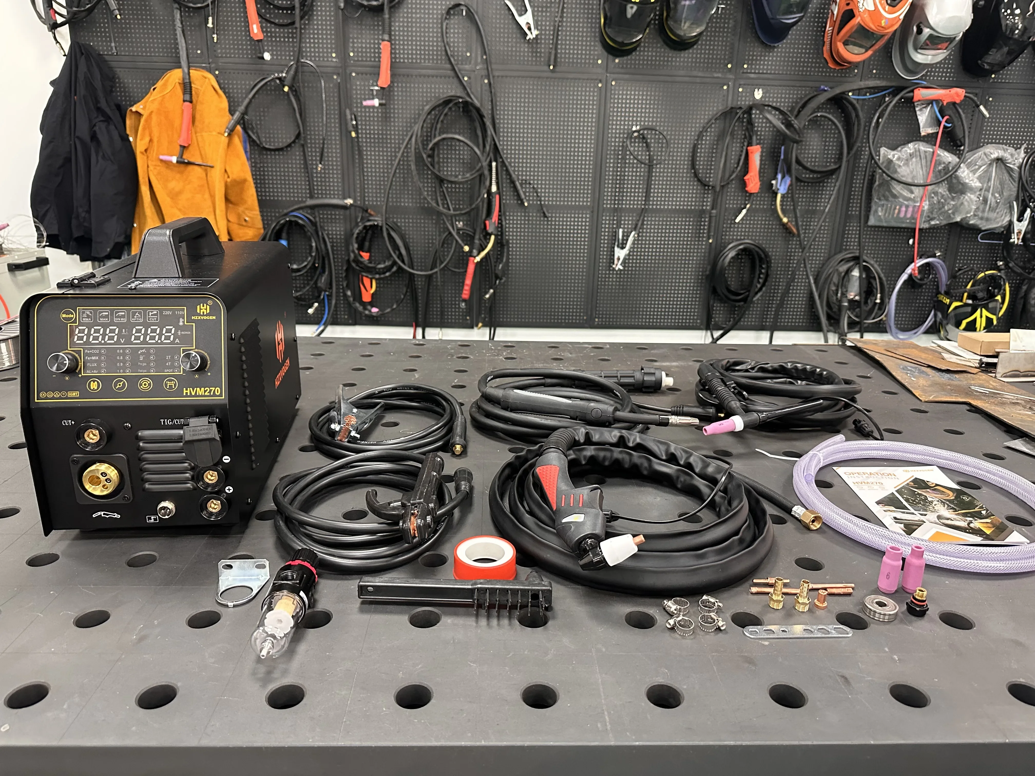 HITBOX 6in 1 laser welding machine MIG welding machine can weld aluminum , can plasma cut 6