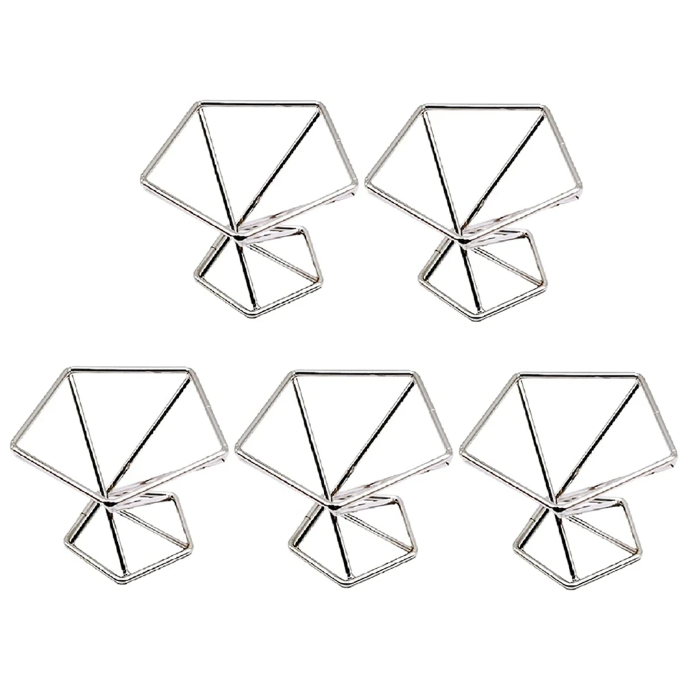 X50A-Pack 5 Air Plant Holder Air Plants Holders Tillandsias Display Air Purifying Plant Container Air Fern Stand