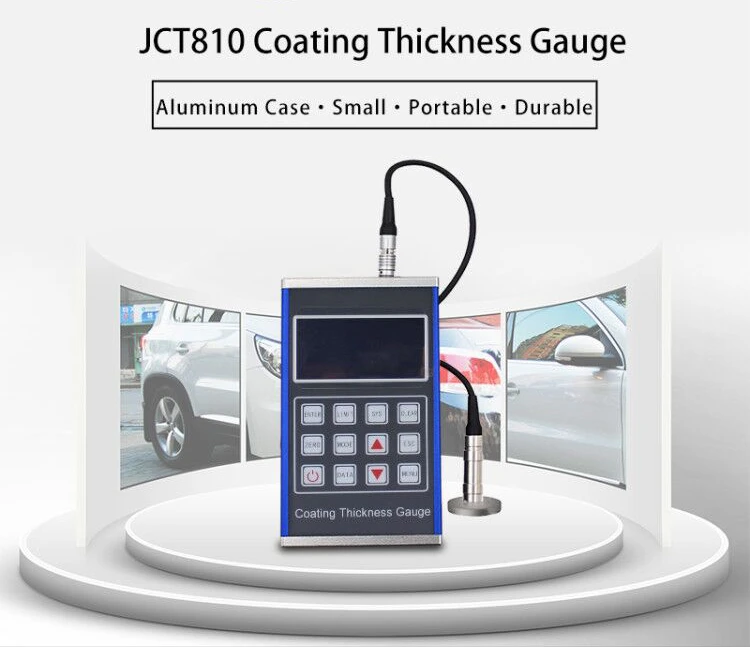 DFT Meter Paint Film Coating Thickness Gauge JCT800