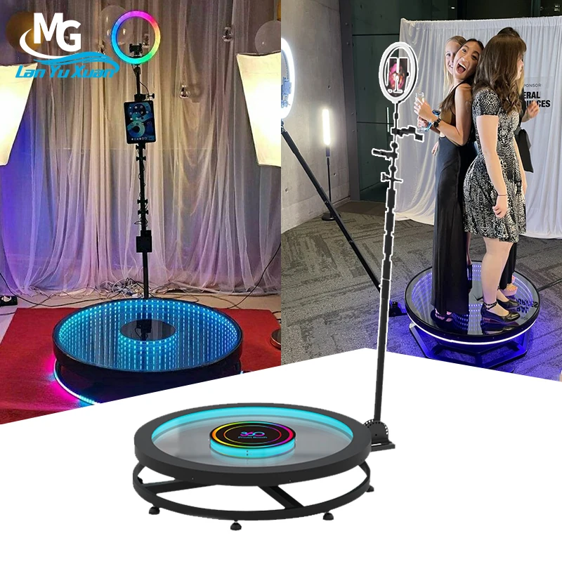 

Video Live Equipment Automatically Rotates 360 Studio Props
