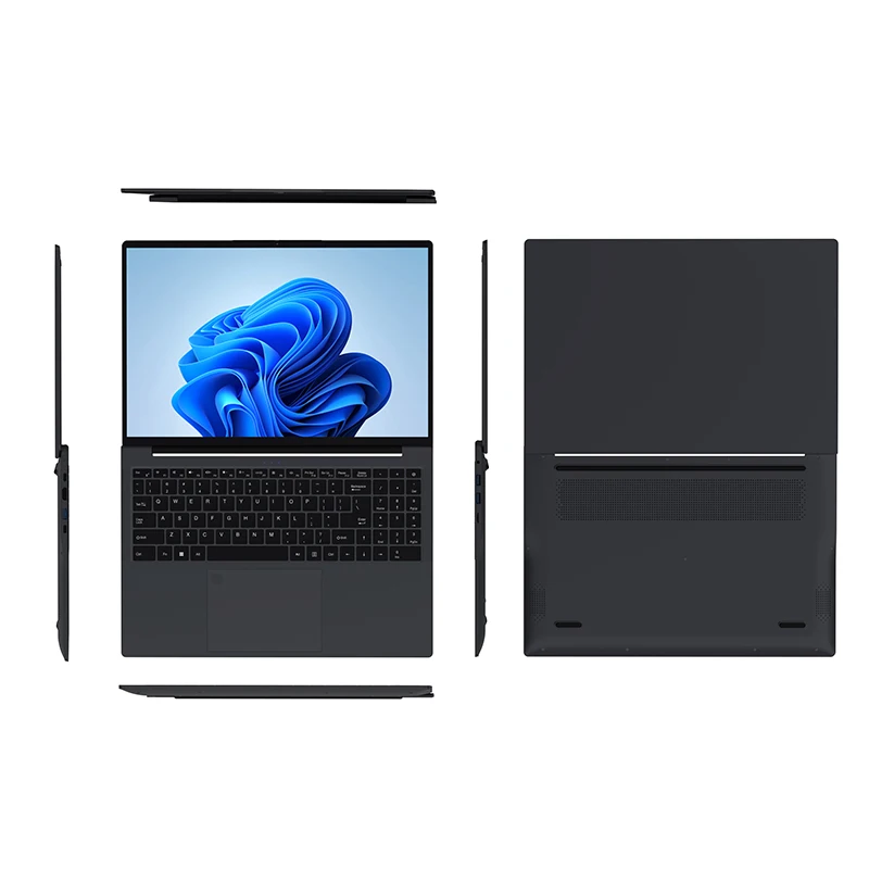 New AMD Ryzen™ 5 7430U 16 Inch Gaming Laptop IPS Screen 2*DDR4 MAX 64GB 2*SSD 2TB Windows11 Fingerprint Notebook WI-FI 5 5