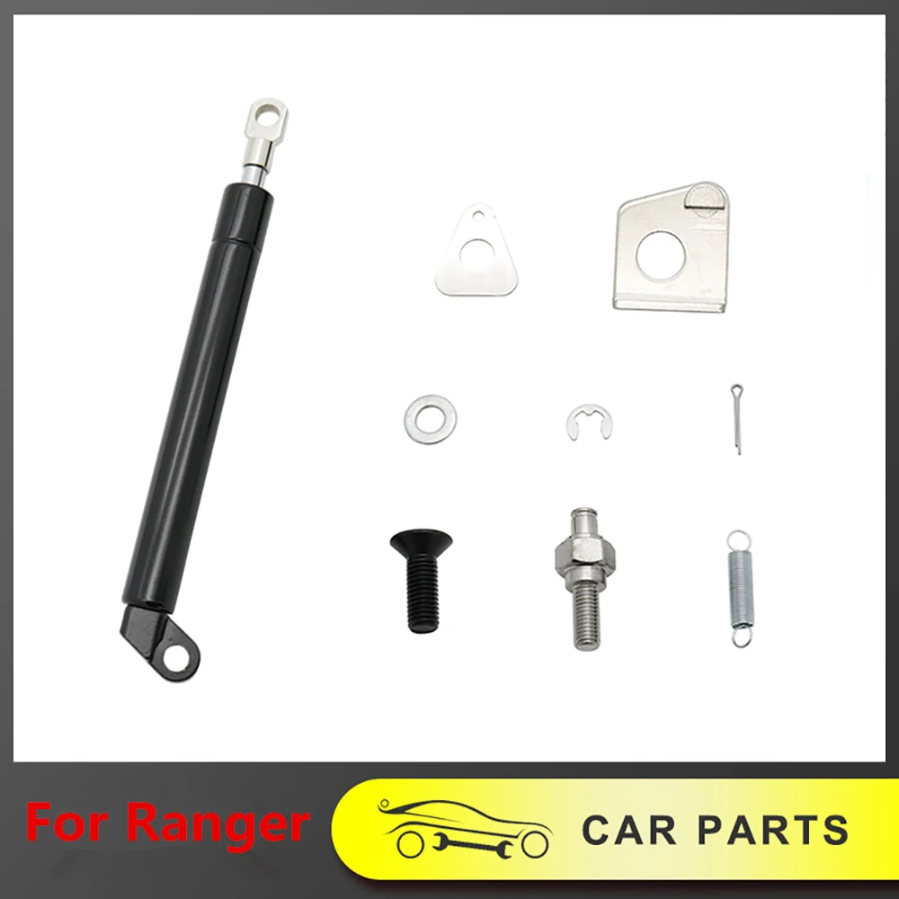 Car 4x4 Pickup Steel Rear Door Buffer Lever For Ford Ranger T6 T7 T8 2012- Tailgate Shock Absorber For Mazada BT50