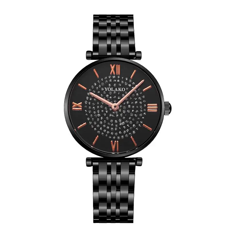 

Pagani Design Women Watches Fashion Rose Gold Dial Stainless Steel Band Quartz Wrist Watch for Women Montre Femme