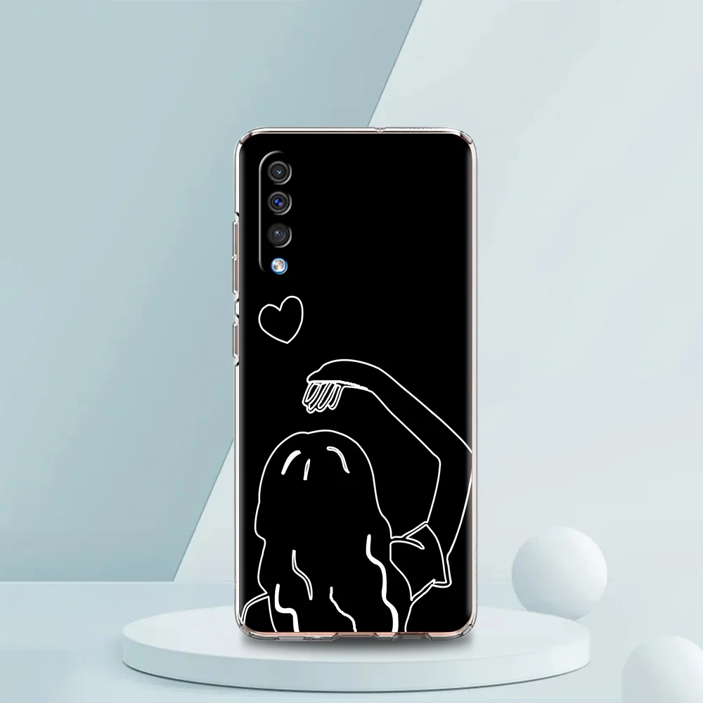Aesthetic Sun and Moon Couple Phone Case Cover