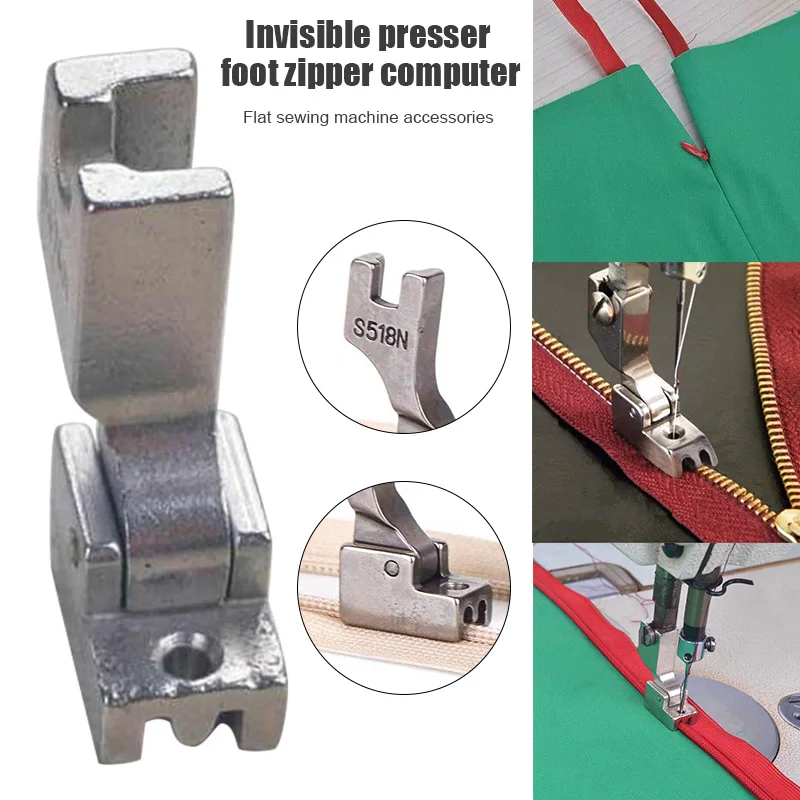 Sewing Stitch Machine Presser Foot Zipper Line Positioning for Sewing Machine
