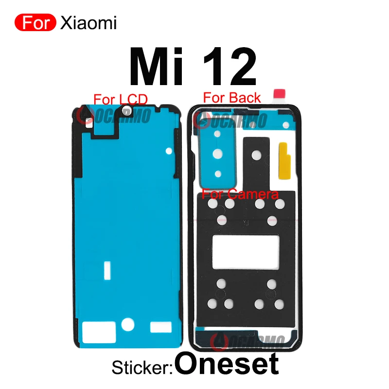 Enhanced Fullset Sticker Back Cover with Adhesive Glue Replacement