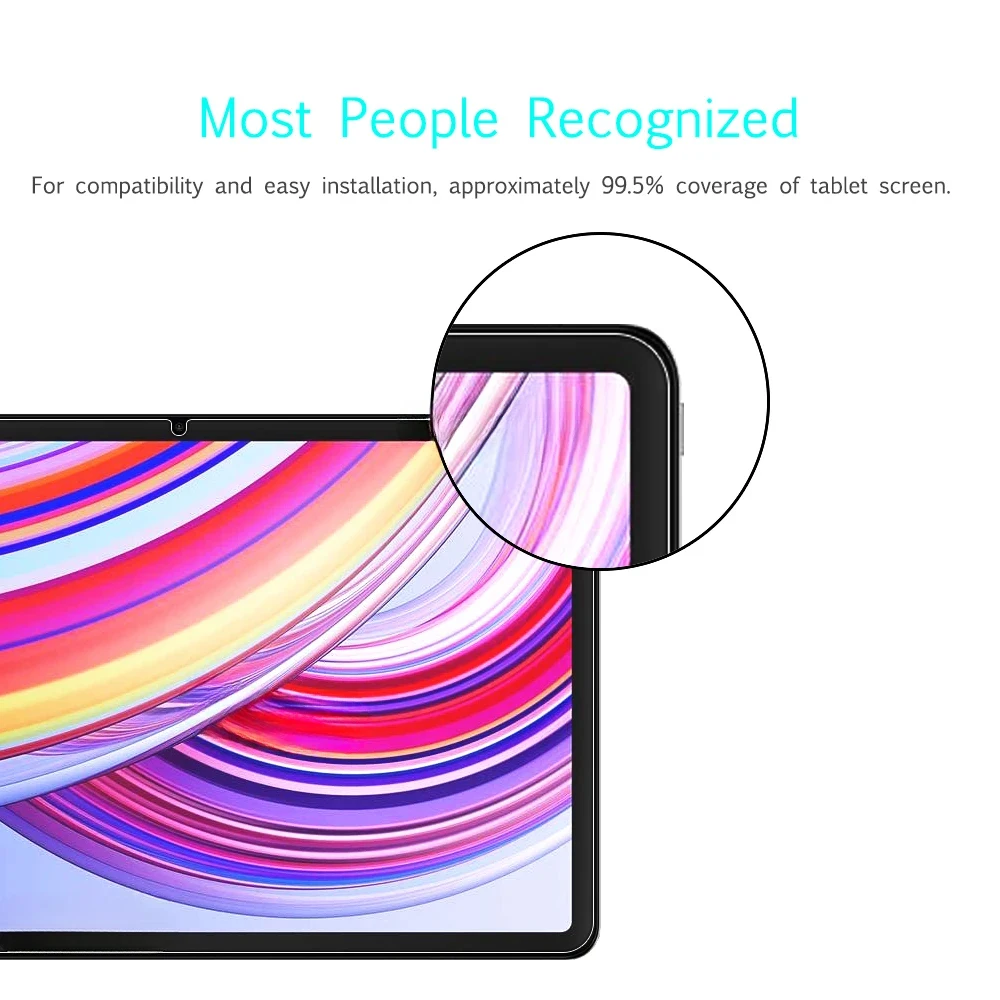 PCS Scratch Proof HD Temperd Glass Screen Protector For Xiaomi Redmi Pad Pro 12.1-inch Redmi Tablet Protective Film Oil-coating 3