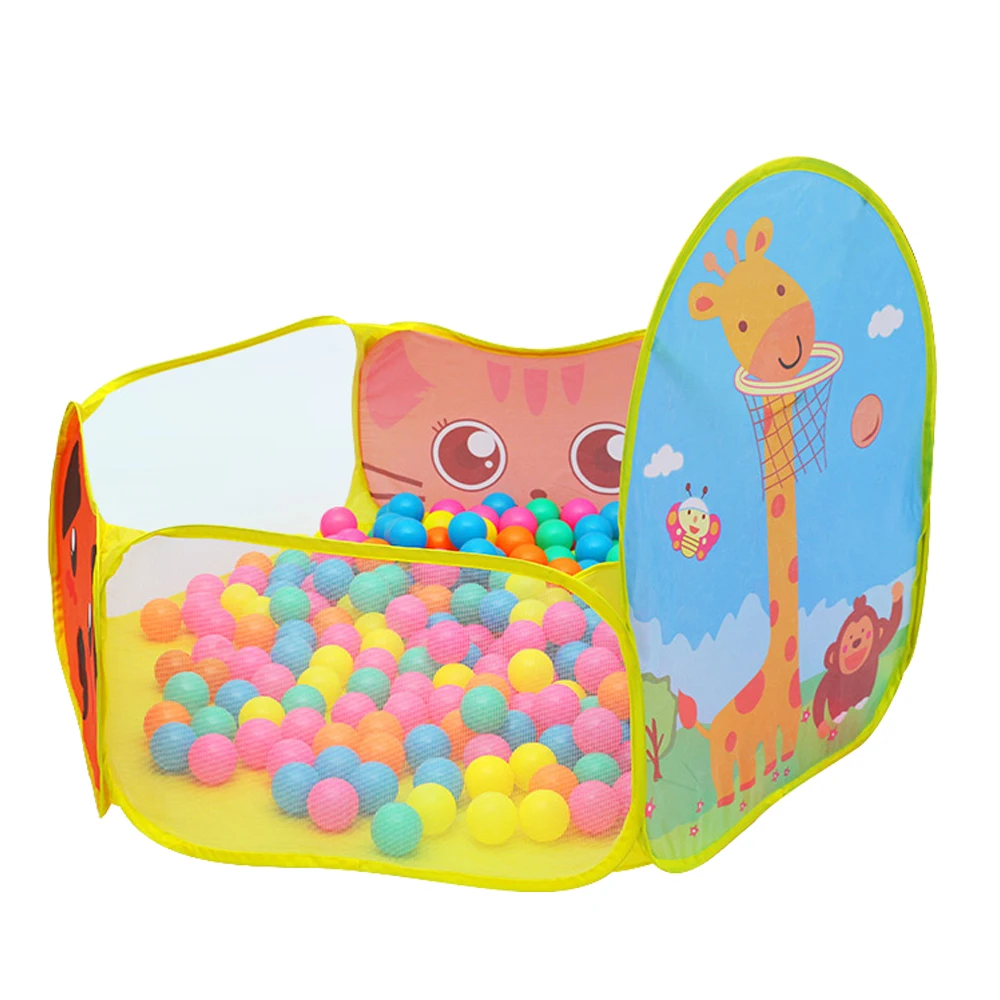 1.2M Baby Big Ocean Ball Pit Playpen Tent Indoor Outdoor Toys Animal Ball Pool with Basket for Kids Children Playtent Kids Gift 3