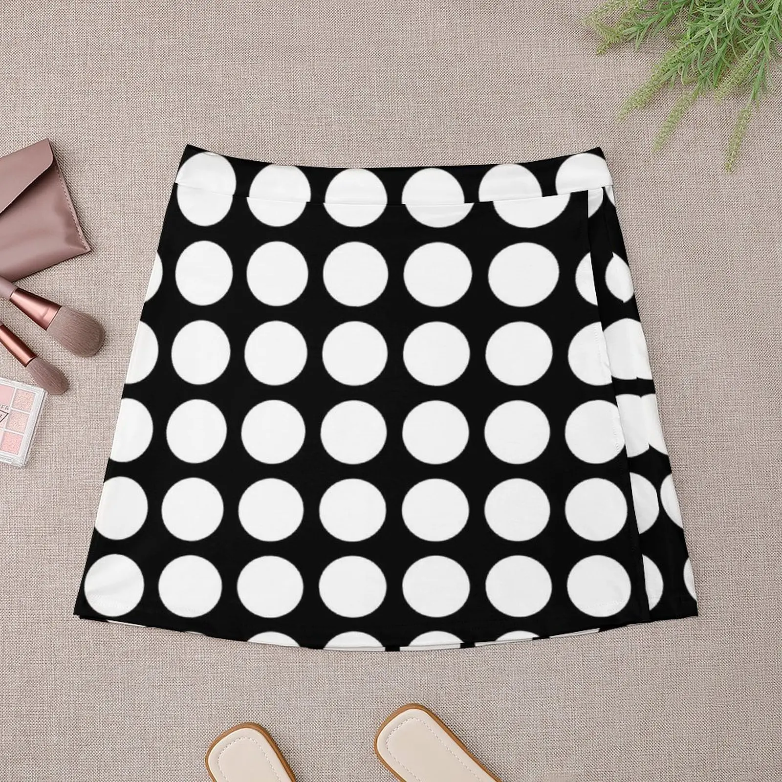 Seamless pattern in peas Mini Skirt skirts for womans girls skirt