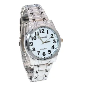 Fashion Couple Quartz Wristwatch Luxury Men Stainless Steel Quartz Wrist Watches Women Business Casual Wristwatches