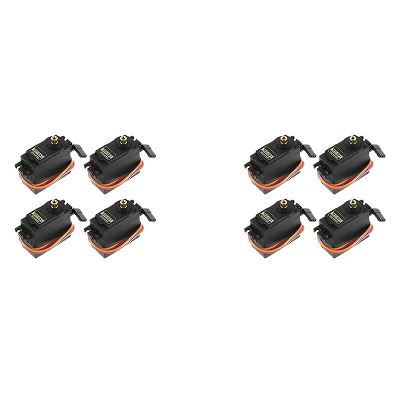 Servomotore 8Pcs Per Mg995 Control Angle180 Metal Gear Servo 20Kg Servomotore Coppia Ad Alta Velocità Per Robot Smart Car