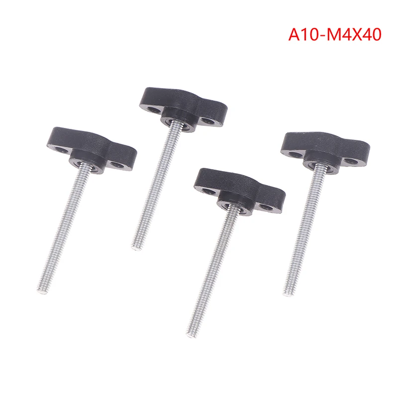 Enhanced Stainless Steel Adjustable Thumb Screws with Z-Shaped Handle and Butterfly Wing Knob