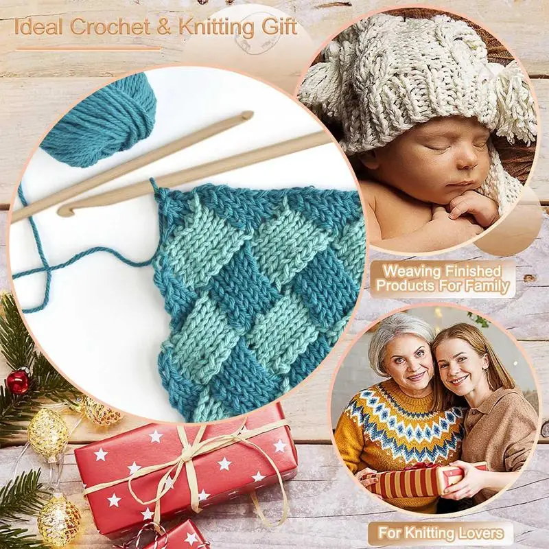 Bamboo Tunisian Crochet Set 4