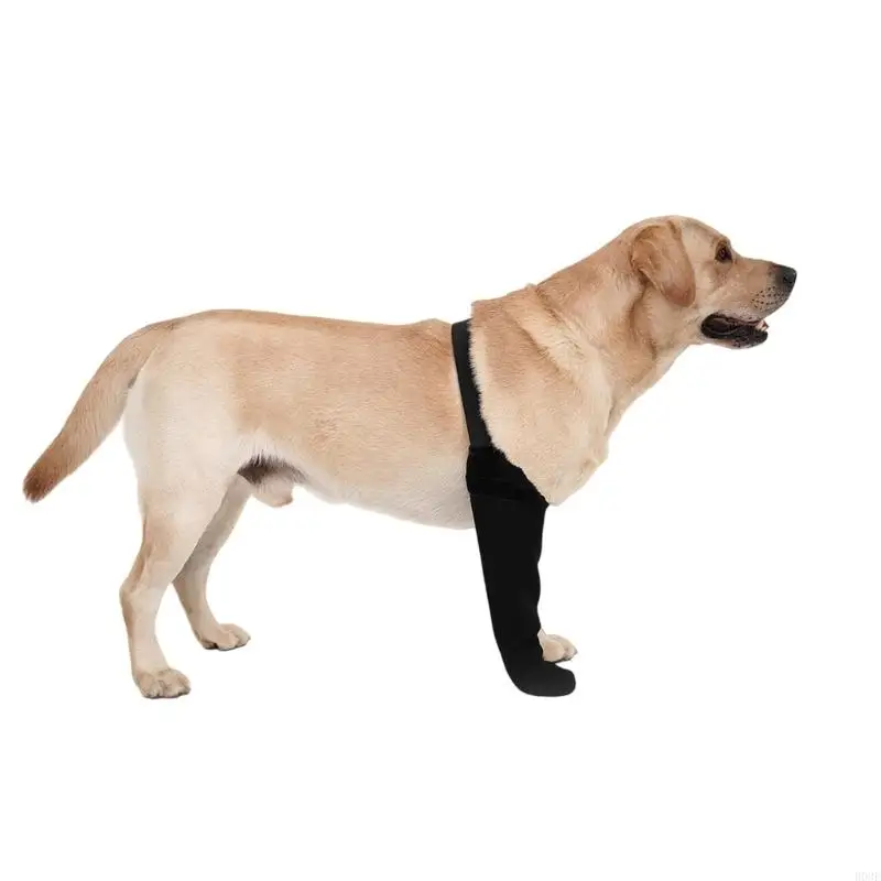 Hunde-Erholungssocken, wasserdicht, Pfotenschutz, rutschfest, nach Operationen, für Wundschutz, Ärmelschuhe zum Lecken – Detail 2