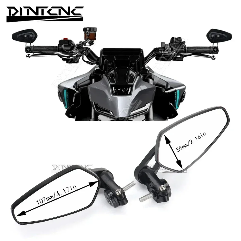 Motorcycle Accessories Handlebar End Mirrors Left Right Side Rotation For YAMAHA MT09 MT09SP FZ09 MT-09 SP motorcycle mirror,motorcycle mirrors
