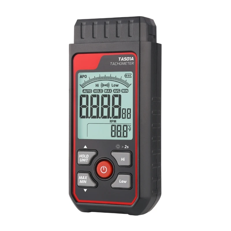 

Non-contact Tachometer Digital LasersHandheld Photoelectric Engine LCDBacklight