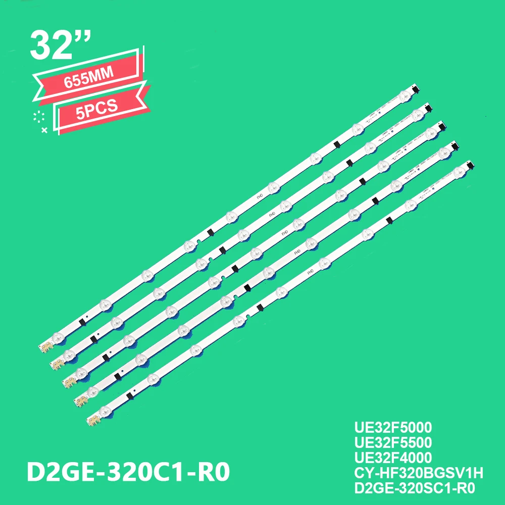 LED Light LED Cabinet Light LED Fill Light LED Light Bar TV Parts LED Backlight Strip for 32'' TV D2GE-320SC1-R0 D2GE-320SC0-R3 UE32F5000AK UE32F4000AW BN96-28489A UE32F5000 UE32F5500 UE32F4000