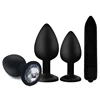 4pcs/set Silicone Anal Plug Jewelry Dildo Vibrator Sex Toys for Woman Prostate Massager Bullet Vibrators Butt Plug for Men Gay 1