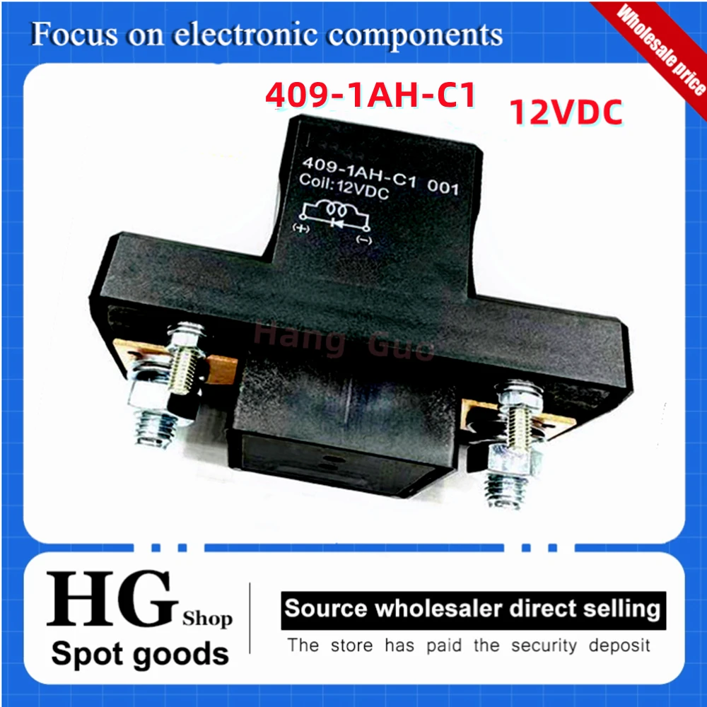 Original neue 409-1AH-V1 409-1AH-C1 12VDC 24VDC Power hauptschalter 200A 12V 24V startrelais – Detail 1