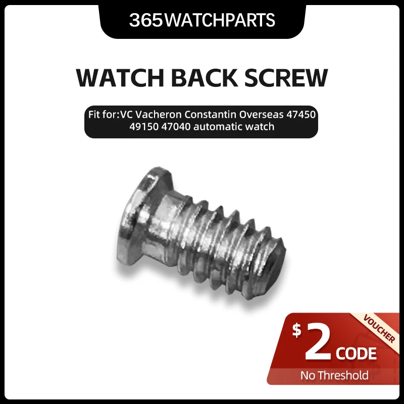 Cassa Dell'Orologio Automatica Vite Posteriore Viti Di Copertura Inferiore Per Vc Vacheron Contin Overseas 47450 49150 47040 Orologi Meccanici