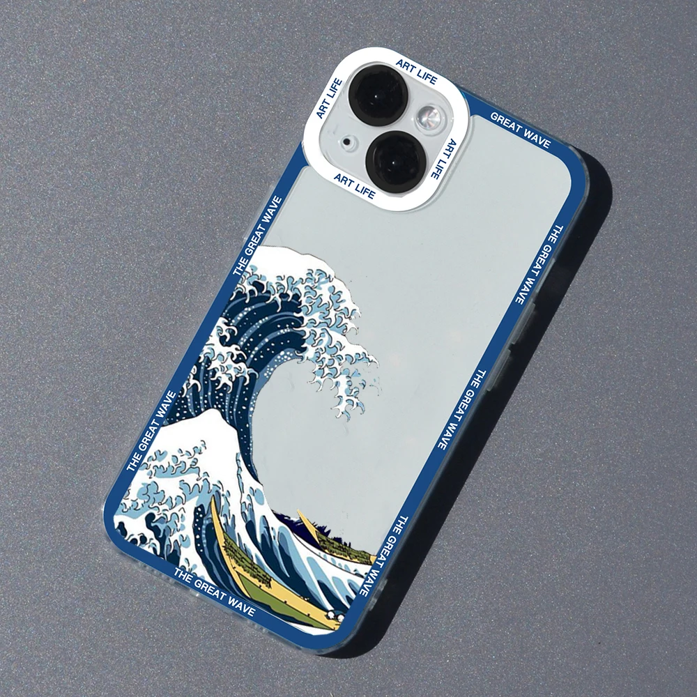 Fashion Japan The Great Wave Off Kanagawa Phone Case For