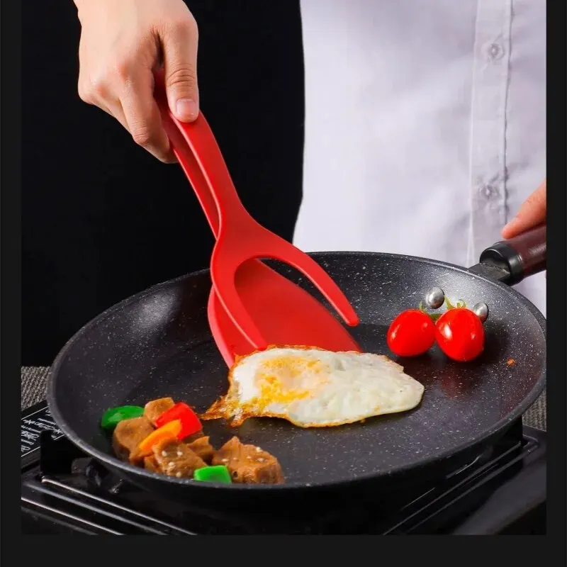 Cooking Spatula Pancake Toasted Bread Fried Egg Clip Fried Egg Flipping Shovel Kitchen Tool Shovel Beef Steak Two In One
