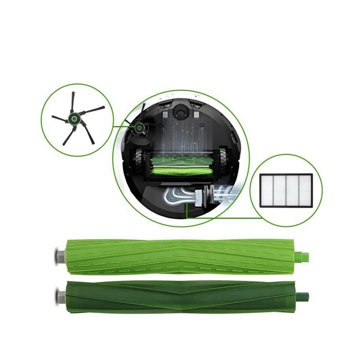 Parti Di Ricambio Per Irobot Roomba S9 (9150) S9 + S9 Plus (9550) S Series