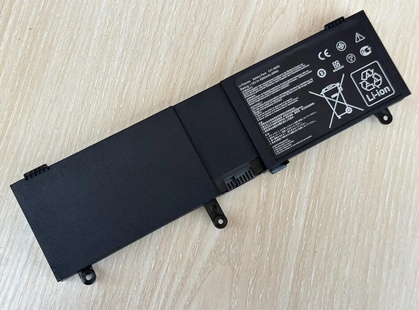 Bateria Portátil C41-n550 para Asus para N550 N550j N550x47js N550x47jv N550x47jv-s N550x47jv-sl Q550lf - Imagem 4