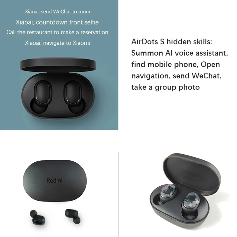 Bluetooth Earbuds Xiaomi Airdots Aliexpress Auriculares InalÃ