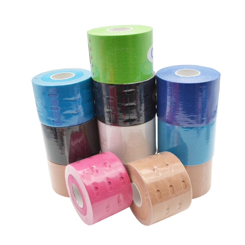 Kinesiology Tape 5M Lenght Elastic Kinesiology Tape Gym sports Knee Muscle Protector Fitness Bandage Athletic Recovery Elastic Tape Muscle