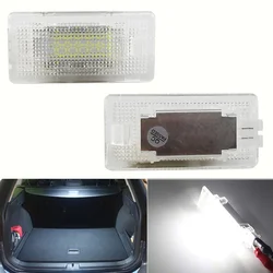 2-Piece LED Interior Light Set for Footwell, Luggage & Glove Box (WHITE)