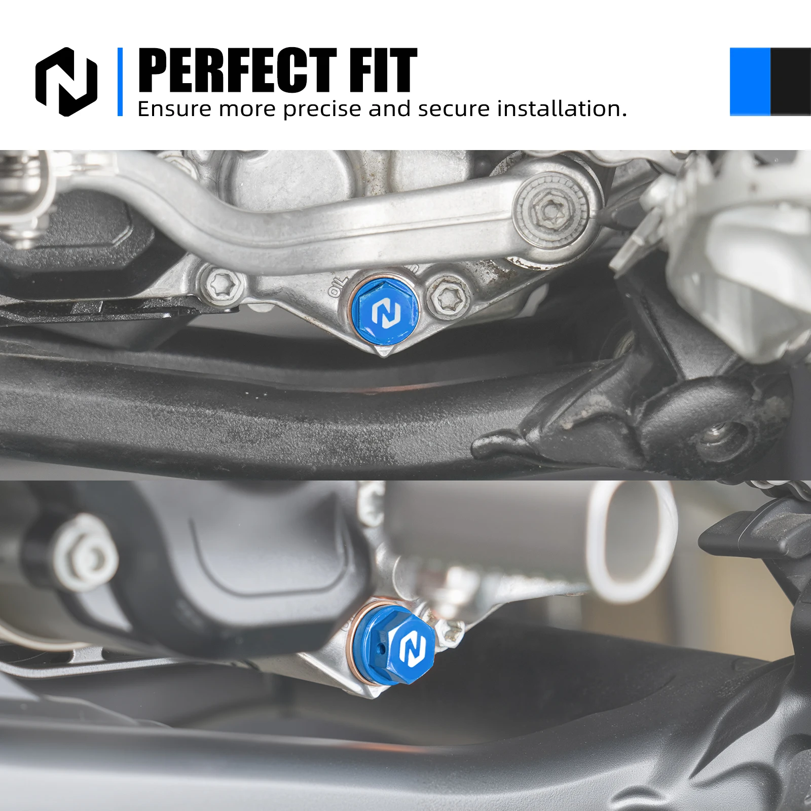 NICECNC Für KTM EXC 300 SX 125 SX-F 450 EXC-F500 XCW500 1998-2025 Für Husqvarna TE300 GasGas EC300 Magnetische Ölablassschraube – Detail 14