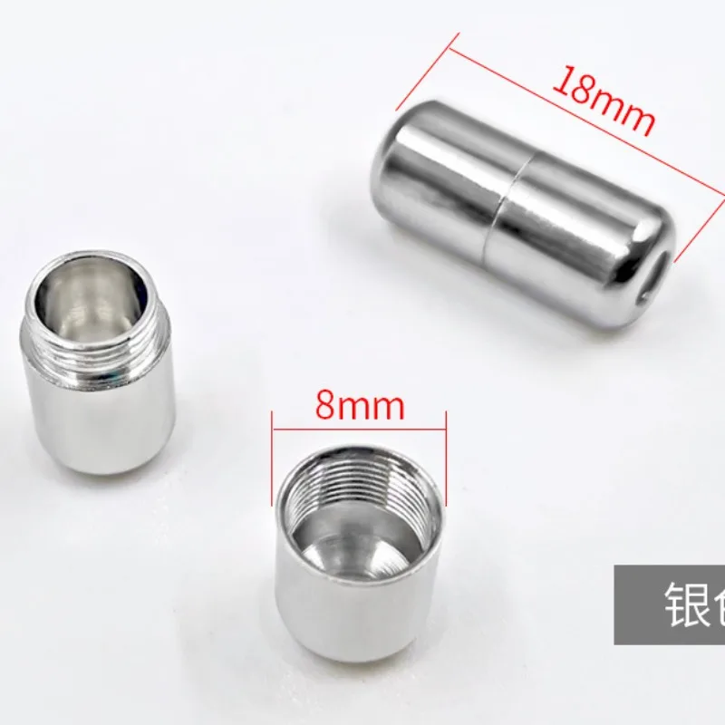 Shoelace Buckle Shoe Accessories Tie-Free Metal Elastic Shoelace Buckles Quick Tie For Sneakers Shoe Laces Clasps Capsule Lock Shoe Decorations