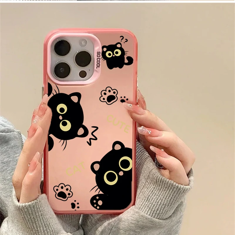 Cute Black Cat Cover - Stylish Protective Case