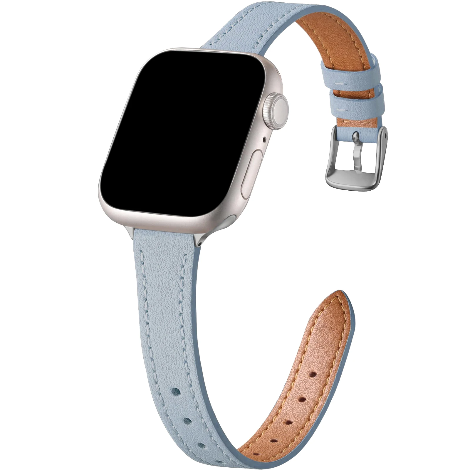 ตัวเลือกสินค้า สายรัดข้อมือหนัง PU สุดหรู สำหรับ Apple Watch