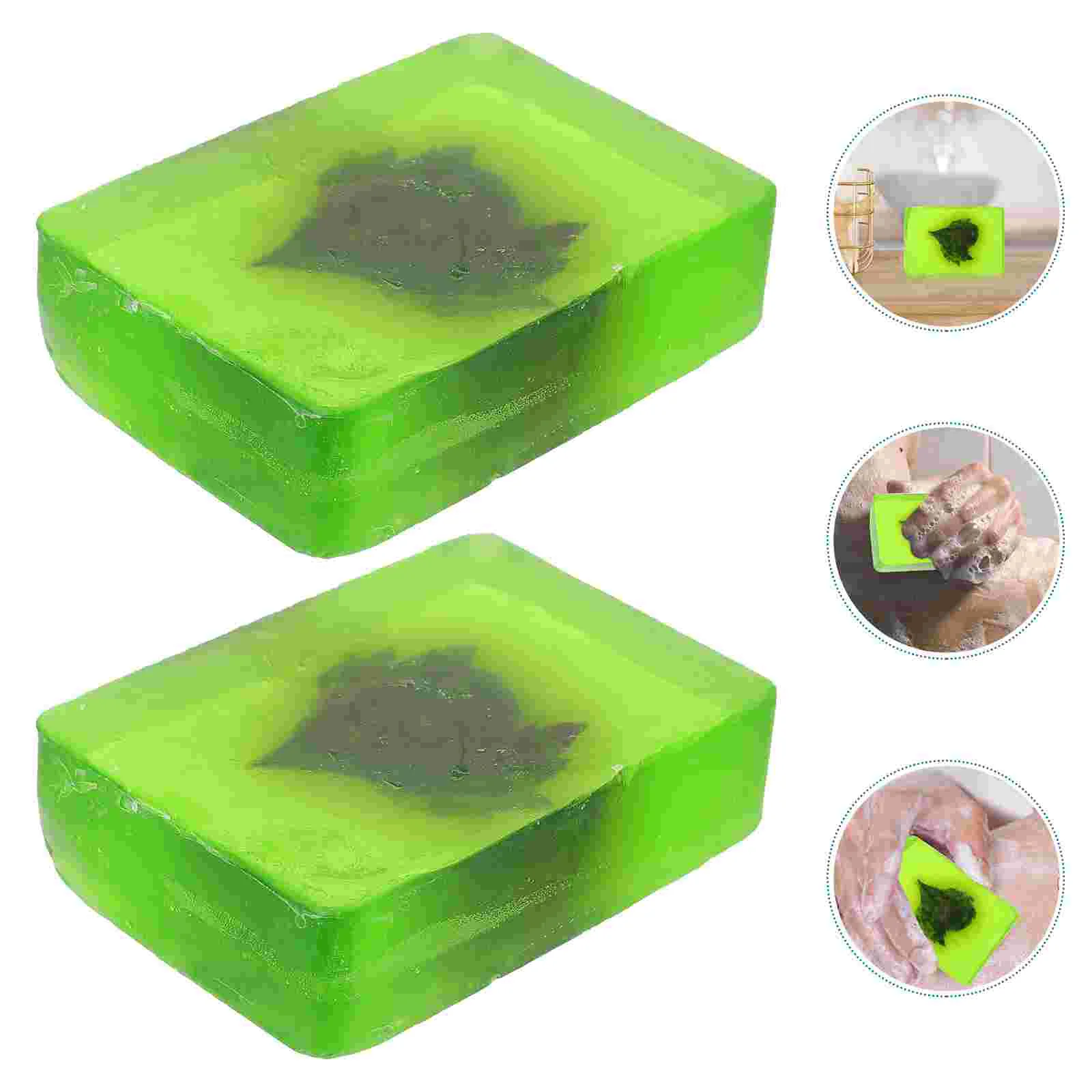 

2 Pcs Essential Oil Soap Wormwood Miss Moisturizing Body Wash Essence Soaps