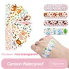 120pcs/set Cartoon Transparent/non-transparent Band Aid Cute Plaster First Aid Strips Wound Dressing Patch Adhesive Bandages 5