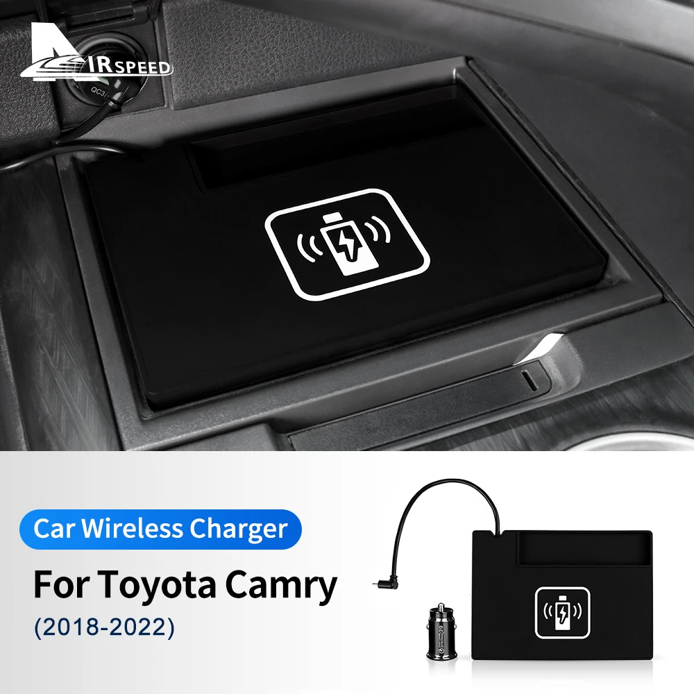 Car Wireless Charger for Toyota Camry 2018 2019 2020 2021 2022 Mobile