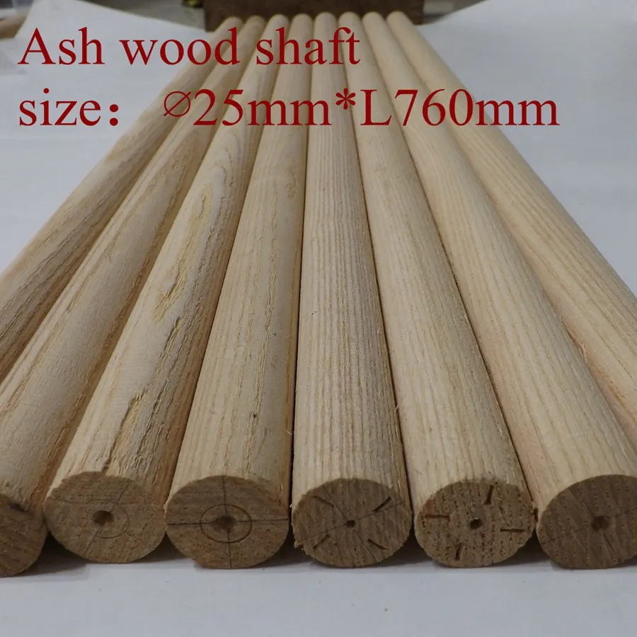 Snooker Cue Dowels Ash Wood Shaft ∅25mm*L760mm