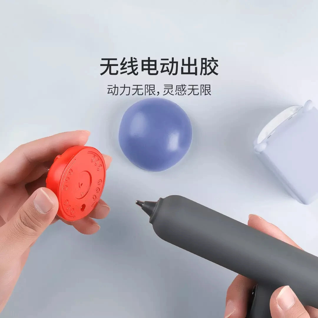 Originální Xiaomi DUKA EG1 elektrický horké odmrazit lepidlo pistole lengthened ohřev komponent, one-button start/heat, labor-saving ovládat