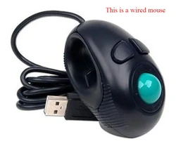 Portable Ergonomic Wired Trackball Mouse (Wired mouse)