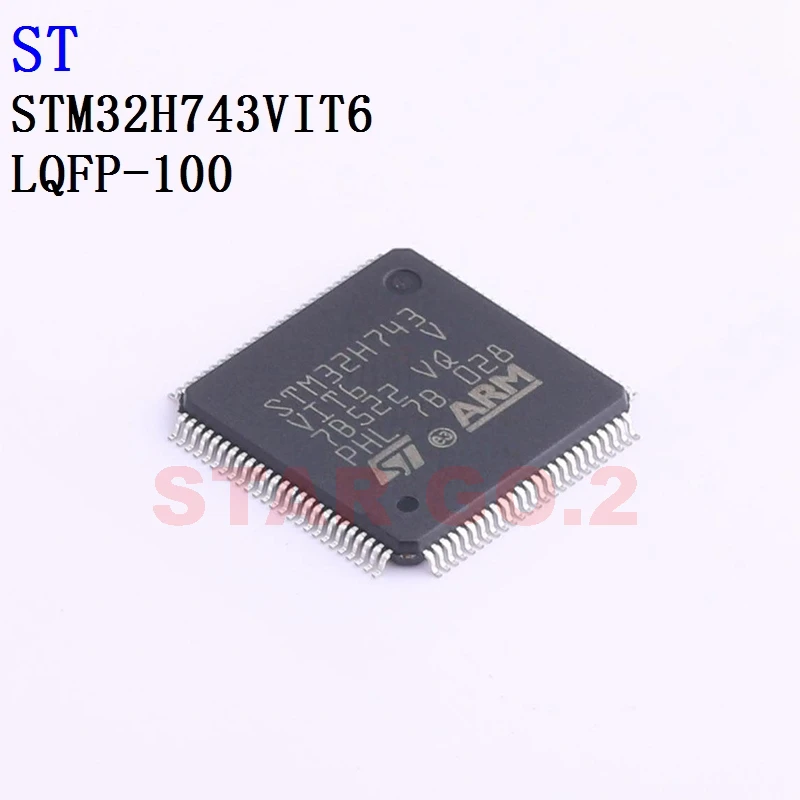 

1PCSx STM32H743VIT6 LQFP-100 ST Microcontroller