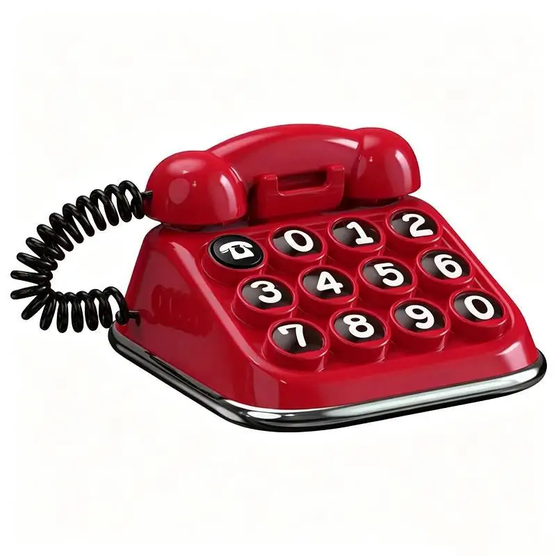 Retro Landline Style Car Parking Phone Number Sign - Easy-to-Read Interior Auto Decor Gift