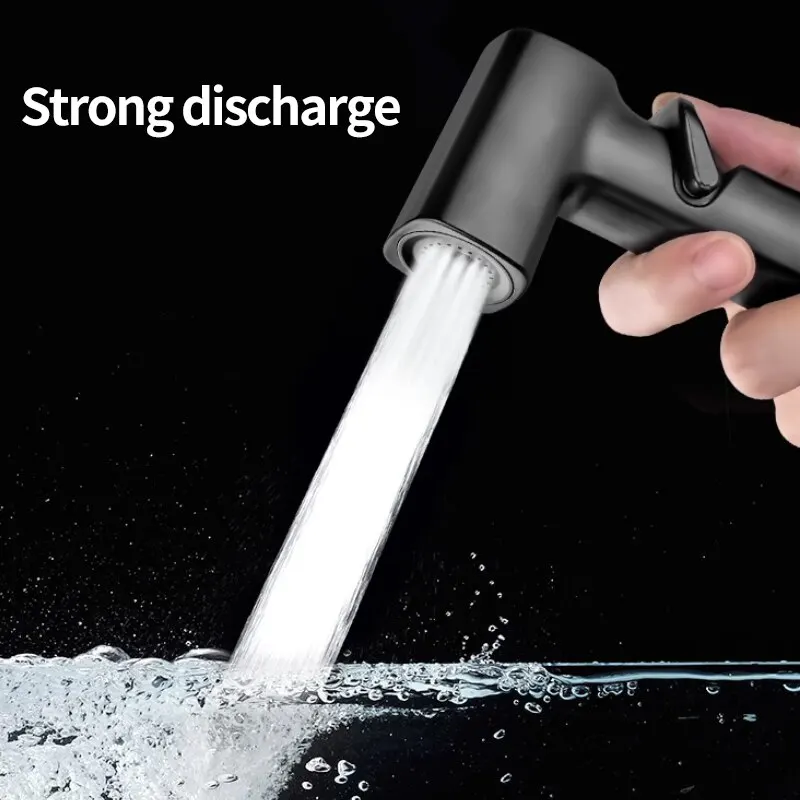 Toilet Flushing Gun Household Toilet Flushing Gun Faucet Washer Toilet Flushing Gun Bidet Sprayer Head Companion High-Pressure Bidet