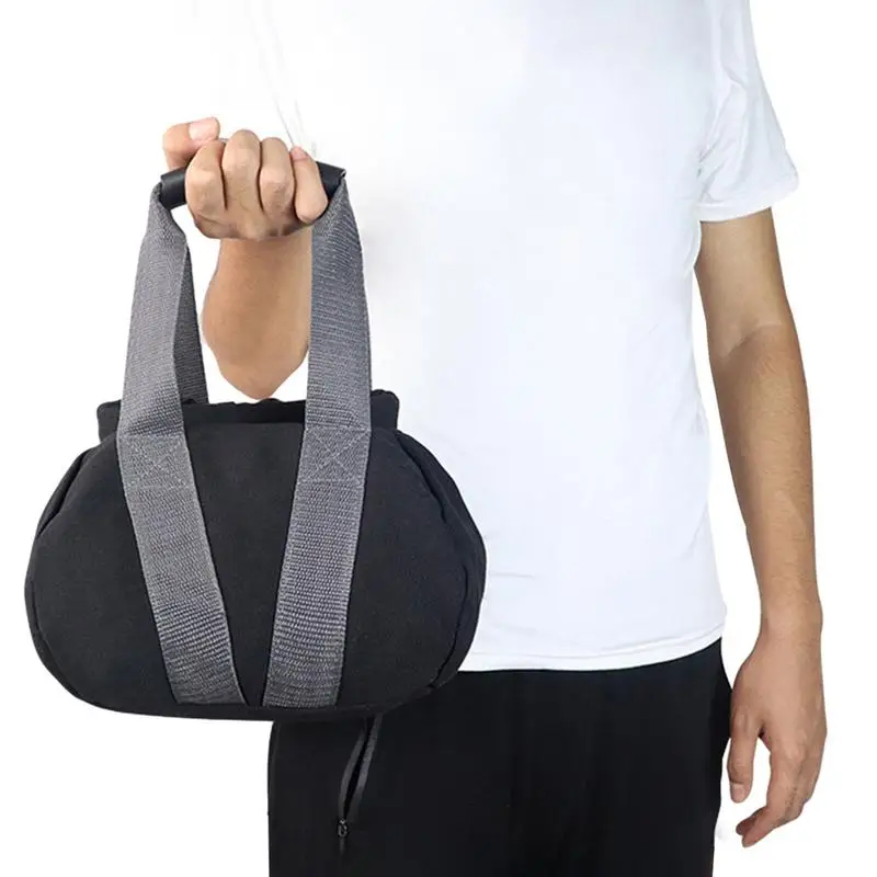 Sac De Sable D'entraînement - Poids Réglable (remplissage Non Inclus) - Poignées Confort - Fitness Maison