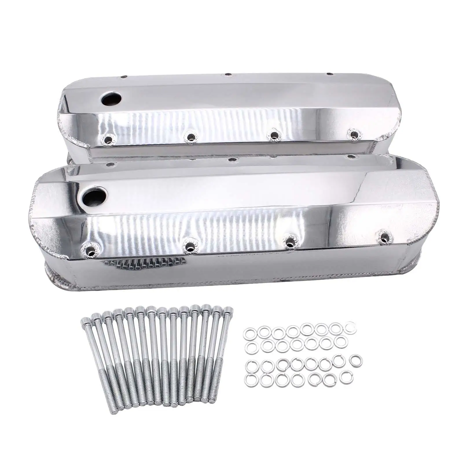 

Aluminum Valve Covers Welded Baffles for Chevy 396 427 454 Professional
