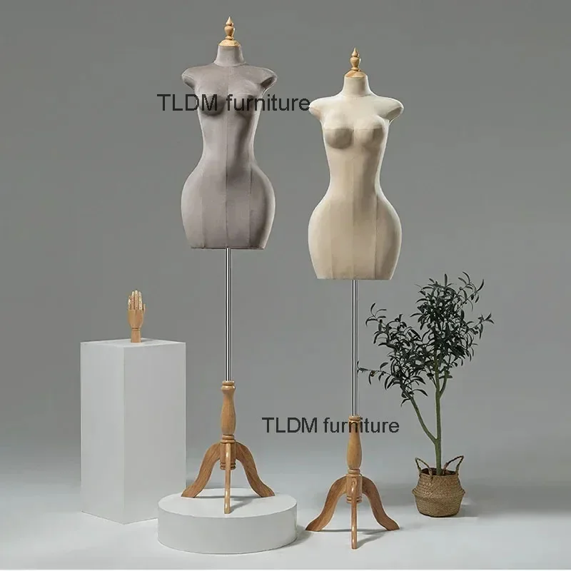 

Европейский Американский манекен большого размера, магазин одежды, женская одежда, манекен, выставочная стойка, Женский полудлинный модельный реквизит C