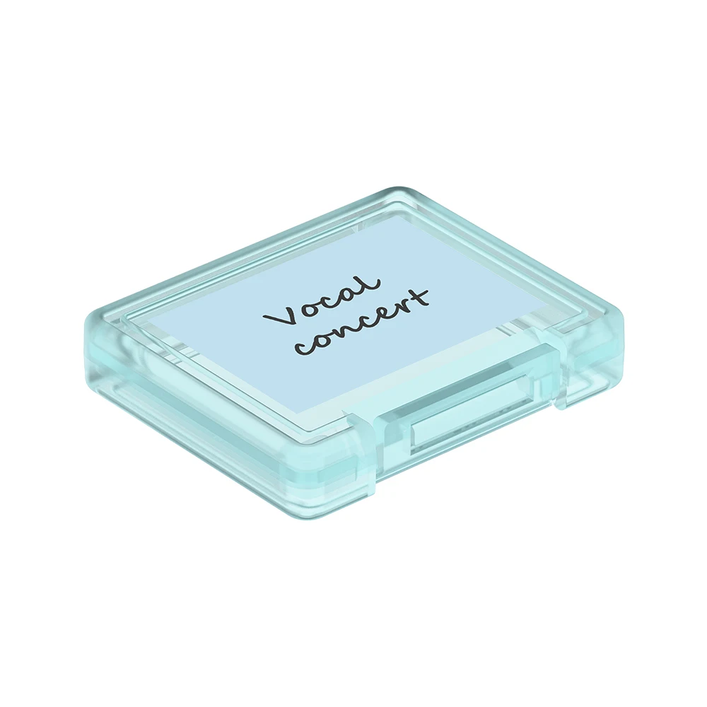 6 /12 PCS 용 메모리 카드 케이스 홀더 CFexpress Type-A 충격 방지 투명 플라스틱 메모리 카드 주최자 라벨이있는 운반 케이스