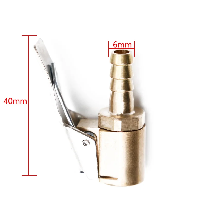 Universal Brass Clip-on Tire Valve Connector